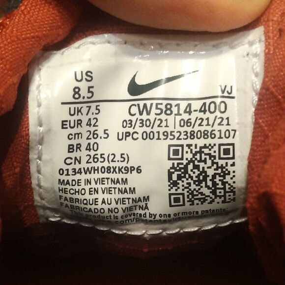 Nike Free Run Trail Men's Thunder Blue Running Shoes Sneakers CW5814-400 Sz 8.5 - Picture 10 of 12